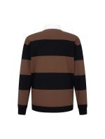 Block Stripe Polo Shirts_Black (Men) (QM0DKS31839)