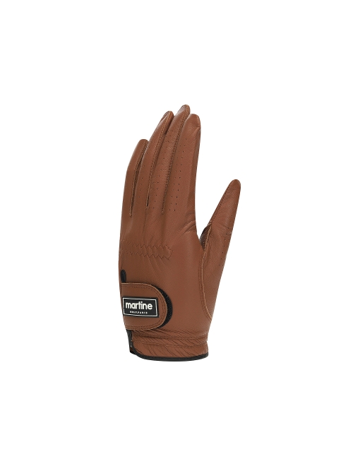 Sheepskin Solid Golf Glove (1P)_Brown (Men) (QMADGL30157)