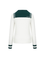 Sailor Collar Knit Sweater_O/White (QW0DNI31130)