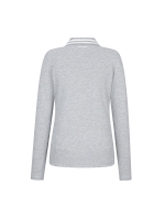 Collar Point Polo Shirts_M/Grey (QW0DKS31736)