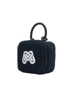 Boucle Square Tote Bag_Navy (QWADBG40149)