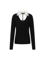 Sailor Collar Shirts_Black (QW0DKS40539)
