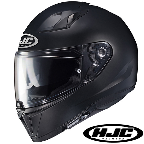 [HJC] I70 무광 블랙 풀페이스 헬멧 핀락포함