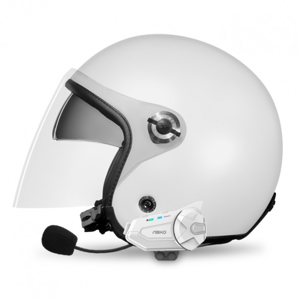 ABKO 오토바이 헬멧용 액션캠 블루투스 Tplex 앱코 티플렉스