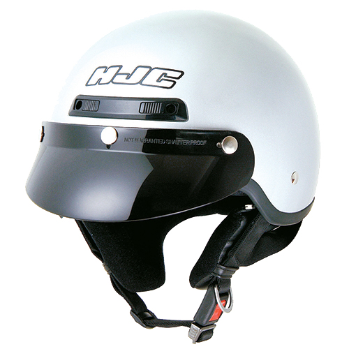 [HJC] CL-2 솔리드 화이트 하프페이스 헬멧(반모)