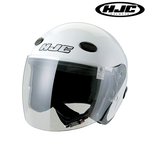 [HJC] CL-33 메탈 화이트 오픈페이스 헬멧