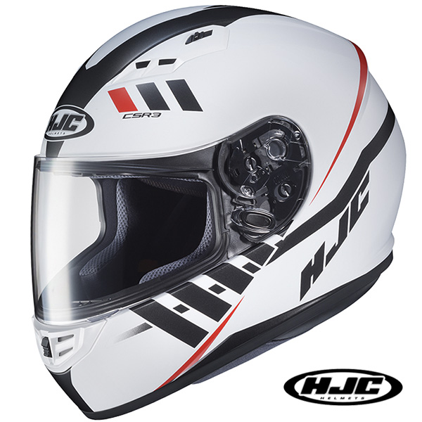 [HJC] CS-R3 스페이스 화이트 MC10SF 풀페이스 헬멧