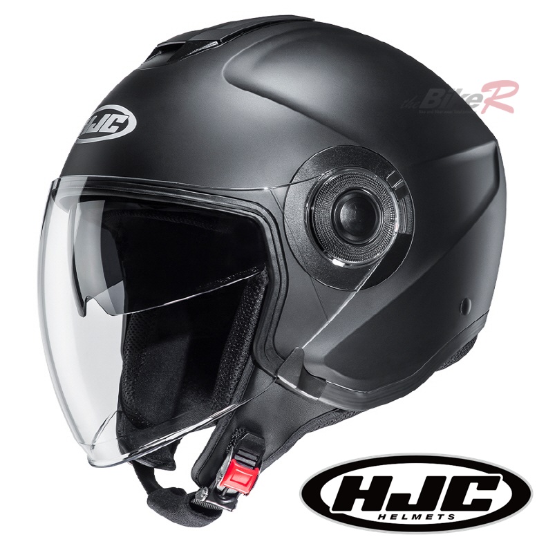 HJC i40 무광블랙 SF BLACK 세미제트 오픈페이스 헬멧