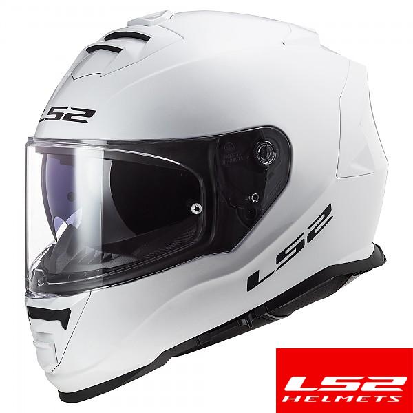 [LS2] FF800 화이트 풀페이스 헬멧 핀락증정