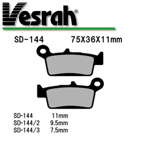 Vesrah(베스라) 브레이크패드 SD144