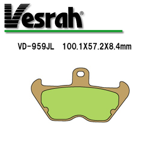 Vesrah(베스라) 브레이크 패드 VD959